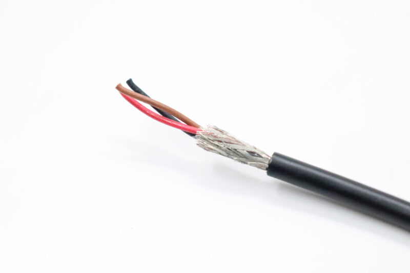 KFZ Kabel Geschirmt 2x0.35 Sensor Kabel bis 105C